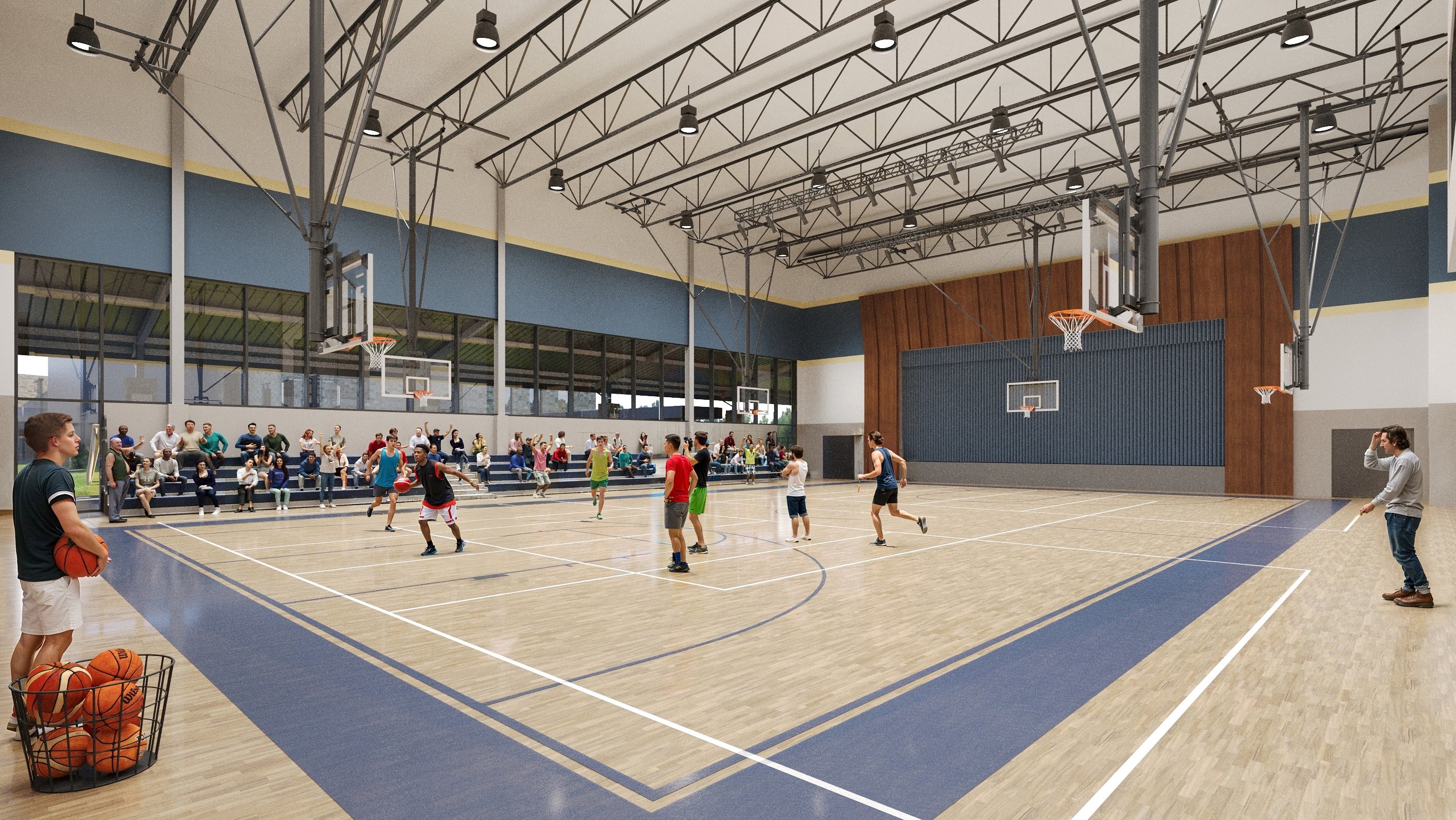 SBC Family Life Center - Gym - Basketball - Cypress - TX